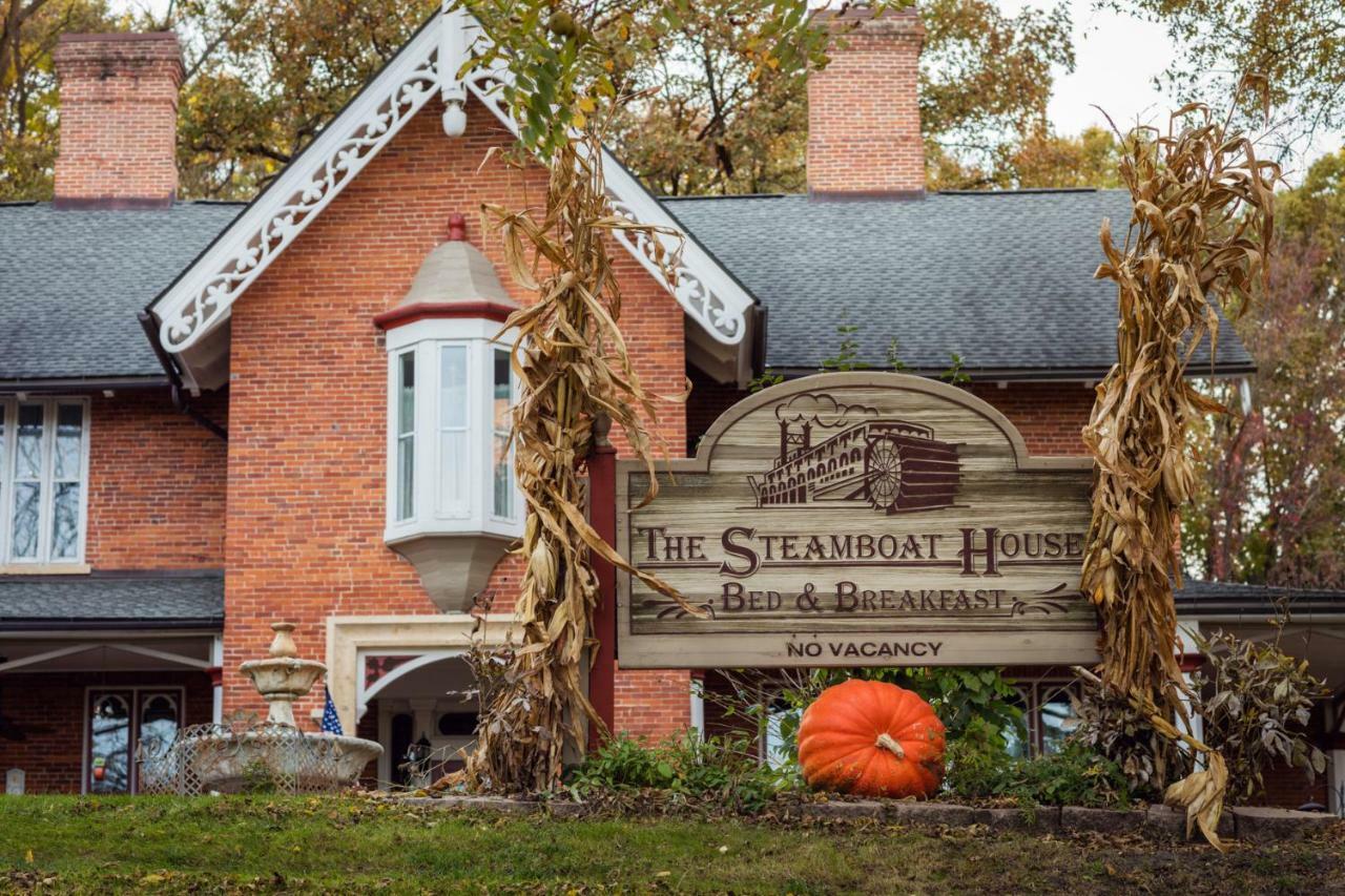 The Steamboat House Bed & Breakfast Galena Dış mekan fotoğraf